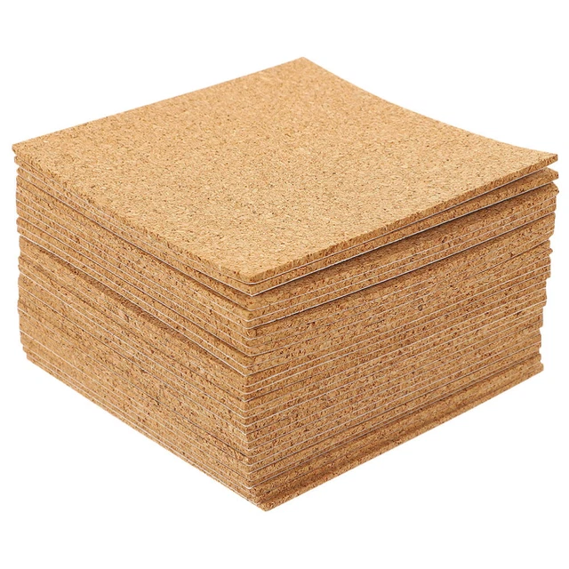 Dranup Bacheca In Sughero Da Parete 91,4x61 Cm - 6 Piastrelle Feltro Con Cornice Bianca E 300 Puntine