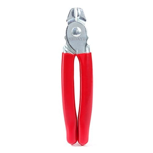 Straight Hog Ring Pliers Kit â€“ Auto Upholstery Installation Tool for Bungee/S