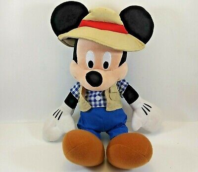 mickey mouse safari plush