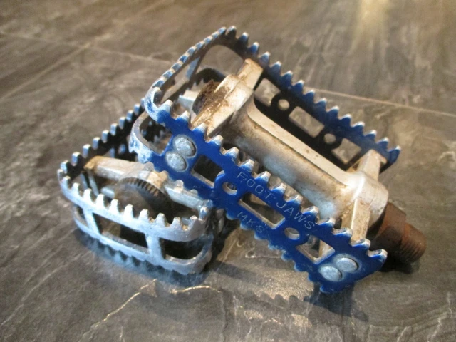 Telaio Mbk Booster Pedali Piatti MKS BM-7 In Lega Per Bici - Filetto 9/16", Stile Old School Per BMX E MTB Pedali Bici MKS BM-7 - Foto 9