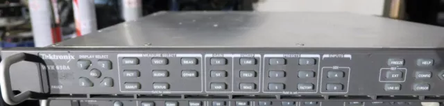 Tektronix wvr610a SDI rastériseur avec forme d'onde et vecteur et plus 2