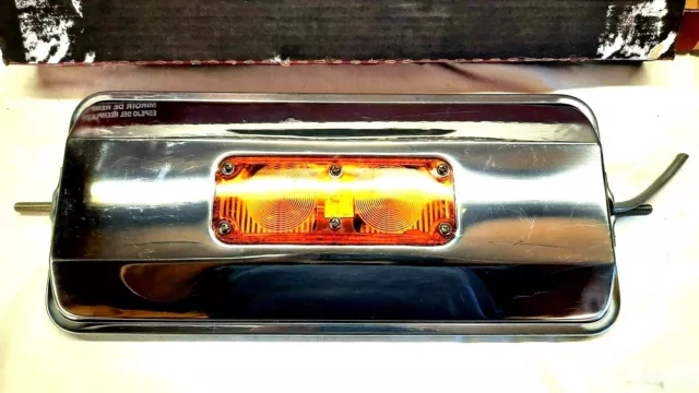 Truck-Lite 7" X 16" Stainless West Coast Truck Mirror 3-Wire See Photo #11&12) X