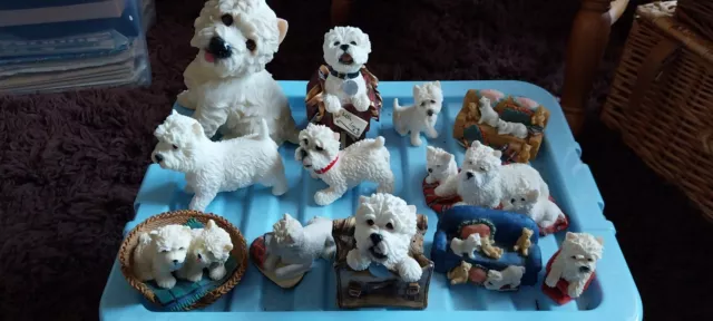 West Highland Terrier Bundle Ornaments
