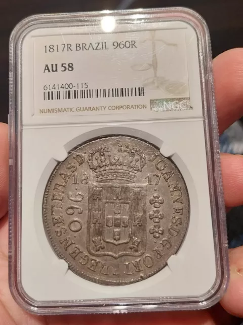 brazil 960 reis 1817 Rio De Janeiro - D.Joao P. Regente - uncirculated