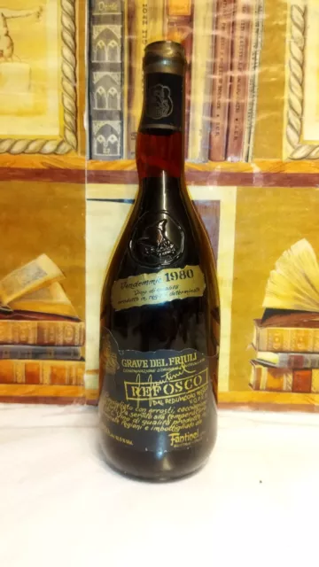 Vino 1980 Grave del Friuli Refosco del Peduncolo Rosso VQPRD  12,5% 75cl