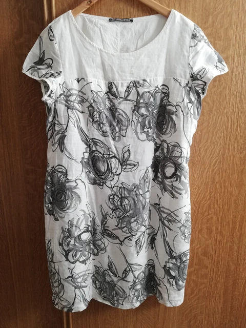 Robe Promod Bleu Taille M/38/40 - Longueur 85 Cm Style Évasé - Bien Portée Bon État