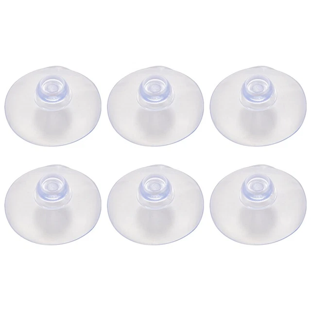 100Pcs 40Mm Clear Suction Cup Sucker Mushroom Head Suction Cup Suction D9Y89893