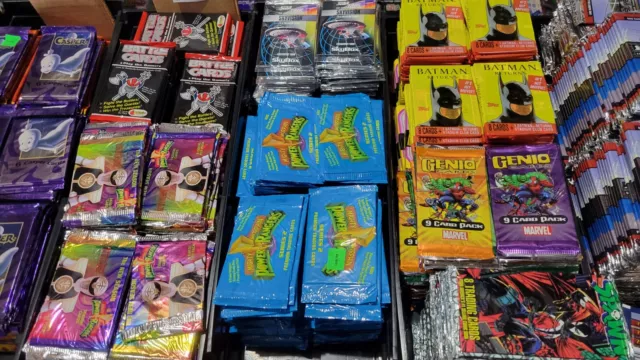 128  Packs Vintage Assorted Non Sports Trading Card Packs – Less Than $.62 Each