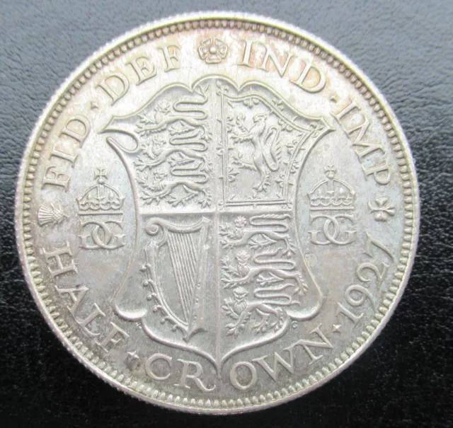 Very Rare George V 1927 Proof Halfcrown. 4th Type ( Only 15,000 minted )