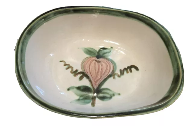 Vintage 1950s-60s John B. Taylor Ceramics Serving Bowl Harvest Pear Oval Shaped