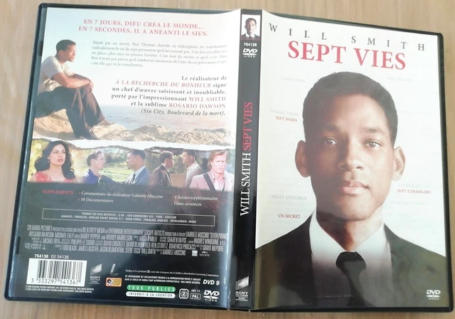 Sept Vies - Will Smith, Rosario Dawson - Drame - Dvd - Comme Neuf