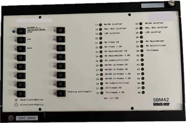 Kieback & Peter SBM42 DDC3000