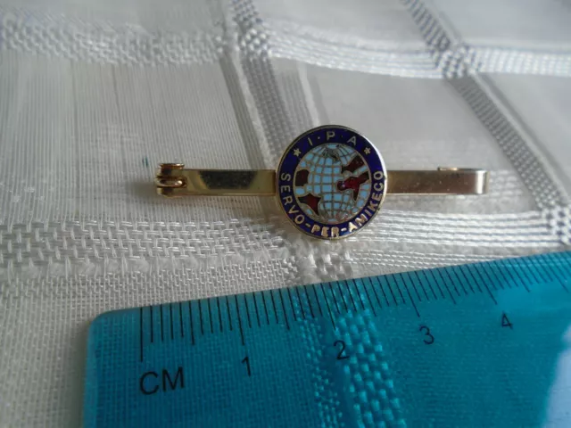 IPA International Police Association Servo Per Amikeco tie pin badge (# 264)