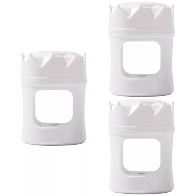 3 juegos de lámpara de uñas blanca Abs gel de arte de uñas lámpara de esmalte de uñas de manicura