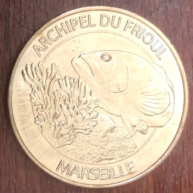 Mdp 2011 Marseille Frioul Médaille Monnaie De Paris Jeton Touristique Medals