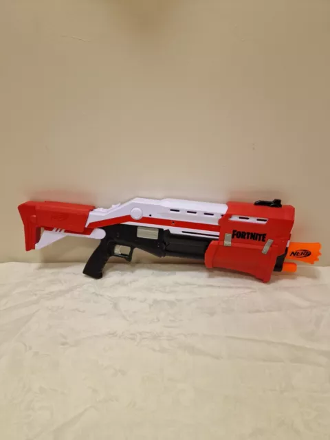 NERF FORTNITE TS Mega Bossmerg 12 Tactical Shotgun Pump Action Gun