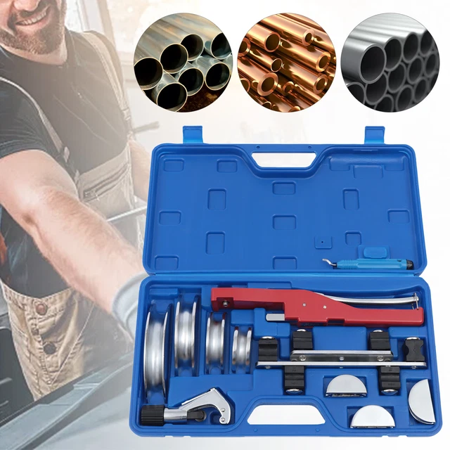 PIPE TUBE BENDER HVAC Refrigeration Ratchet Bending Cutter Deburring