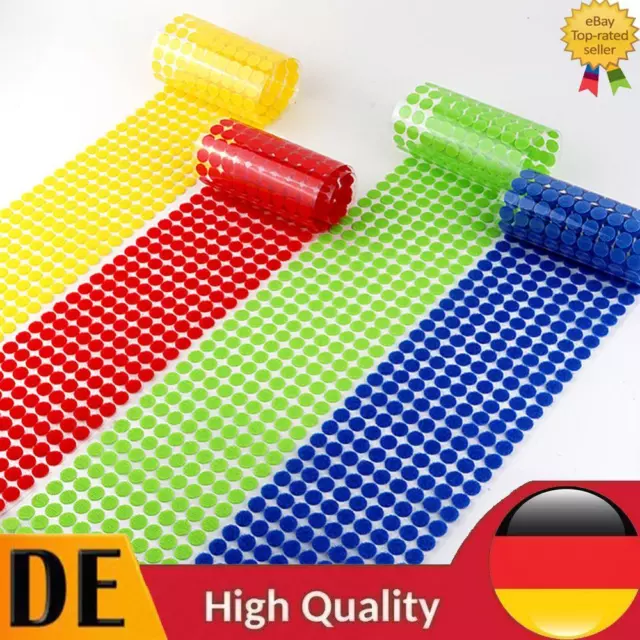 500 Pair 10mm Sticker Tape Convenient Round Dots for Sewing Craft Accessories