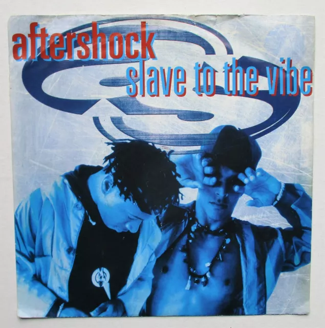 Aftershock - 7" - UK 45 - Slave To The Vibe - 1993 - Virgin VUS 75 - P/S - EX/VG