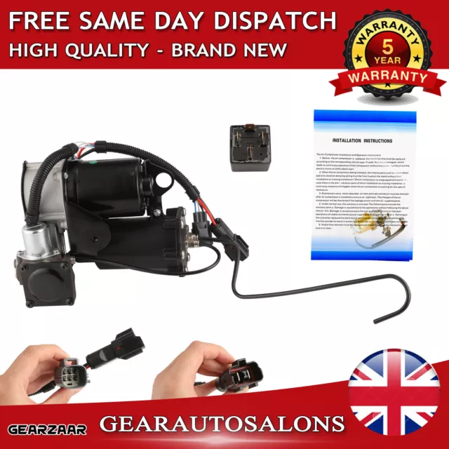 HITACHI AIR SUSPENSION Compressor Pump & Relay for Discovery, Range