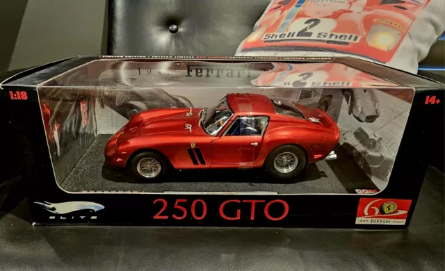 Ferrari 250 GTO 1/18 Elite 60th Anniversary EDITION