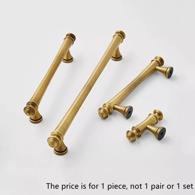 Brushed Brass Dresser Handles Drawer Pulls Handles Kitchen Cabinet Pulls Handle