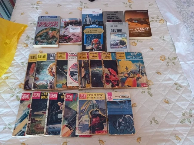 21 Libri di fantascienza con molti Urania