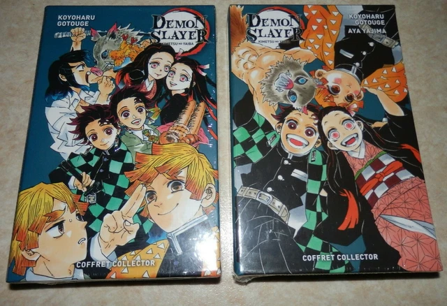 DEMON SLAYER LOT 2 Coffrets Edition Collector Limitée Tome 17-19