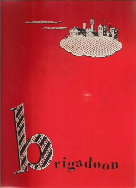 BRIGADOON Municipal Theatre Program (1955)