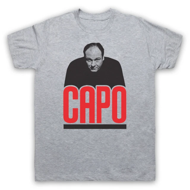 TONY SOPRANO CAPO Unofficial The Sopranos Mafia Tv Show Mens & Womens T