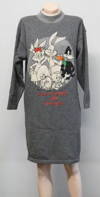 VTG Vintage 1990 JC de Castelbajac - Warner Bros Bugs Bunny dress size 44