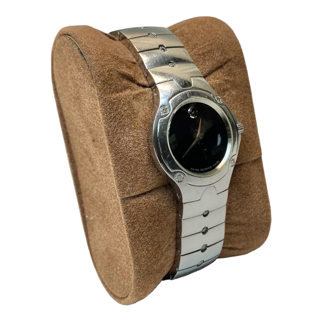 Movado SE 84 A1 1831 Sports Edition 29 Diamanti PEZZO UNICO - DIAMANTI SU NASTRO!