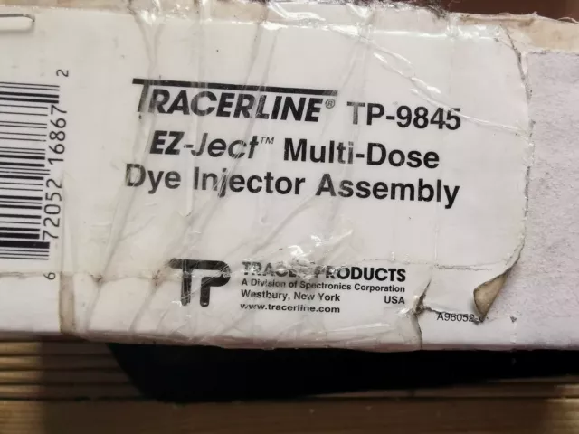 Tracerline TP-9845 EZ-Ject Multi-Dose Dye Injector Assembly/Disposable Injector 2