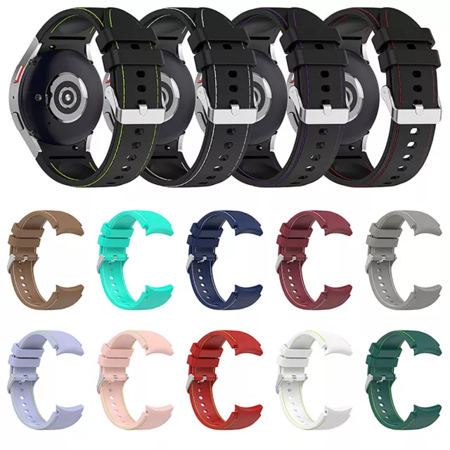 Silicone Band Strap For Samsung Galaxy Watch 5/Watch 5Pro/Watch 4/Watch 4Classic 2