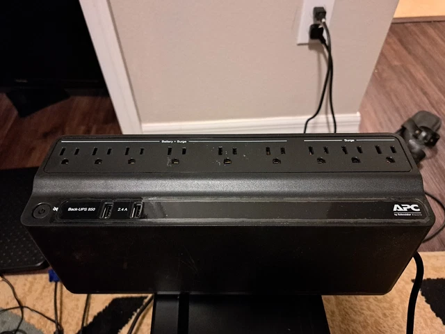 APC Back-UPS 850VA 9-Outlet/2-USB Surge Protector. NO BATTERY