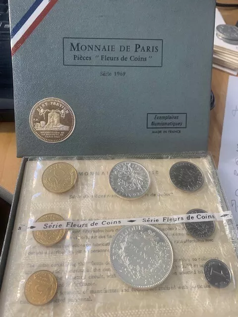 Coffret monnaie de Paris FDC 1969 rare