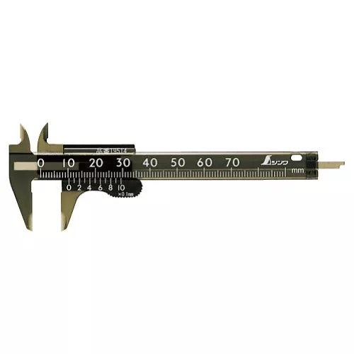 Shinwa Measurement Pocket Vernier Caliper Plastic 70Mm 19514 Japan