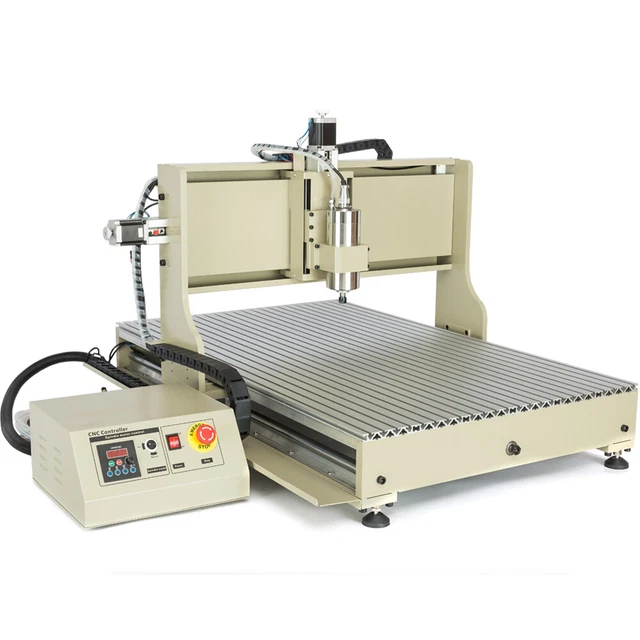 2.2KW 4 Axis VFD CNC 6090 Router Engraver Engraving Milling Cutting Machine USB