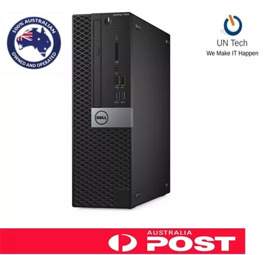 Dell 7050 SFF Desktop PC  i5-7500 @3.40 8/16/32GB RAM 256/512 SSD Win 11 WiFi