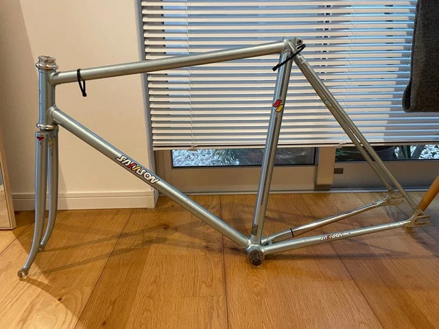 SAMSON COLUMBUS ピストフレーム 水色メタリック SAMSON COLUMBUS FIXED Gear Frame Metallic Light Blue $2,035.21