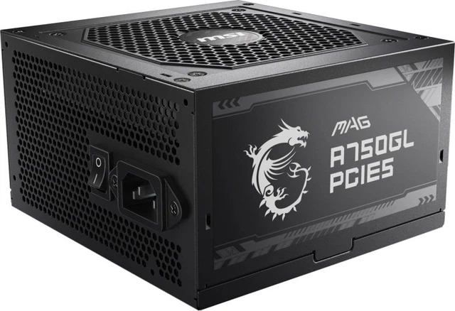 MSI MAG A750GL 750W Full Modular 80+ Gold PCIE 5.0 ATX3.0