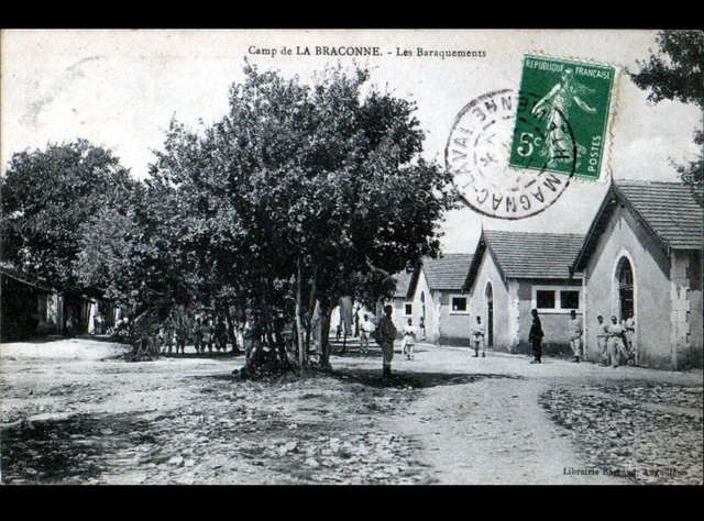 Camp de la Braconne : un des coins des cantonnements - Guy BRANCHUT