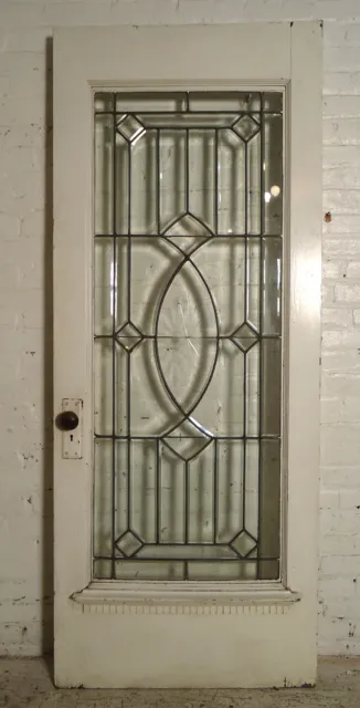 Single Victorian American Cut Glass Door (1860)NS