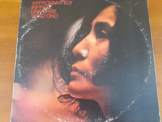 Yoko Ono Lennon approximately infinite svbb3399 USA 1973 gatefold inner sleeves