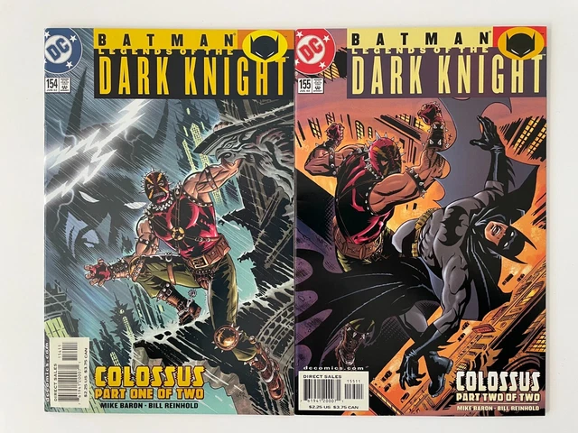 Batman Legends of the Dark Knight Vol. 1 Numbers 154 & 155 (Colossus) 2002