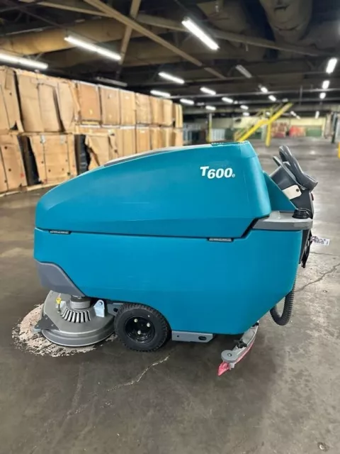 Tennant T600E 32" Disk Battery Powered Walk Behind Scrubber