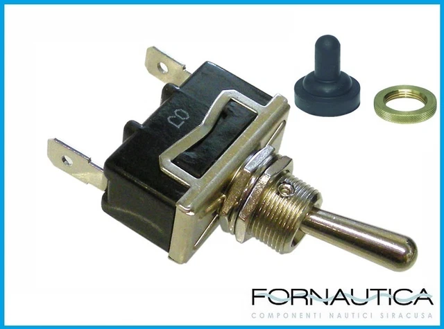 Interruttore A Levetta 12V 5A Per Barche E Camper - Controllo Assetto Trim/Trim Tab - Foto 3