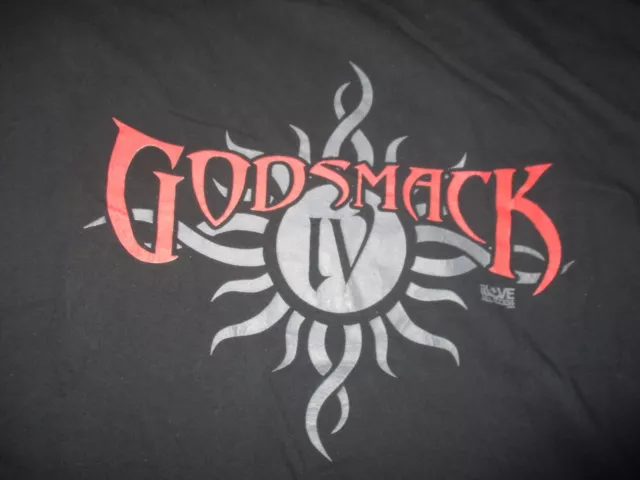 GODSMACK "IV I Love All Access" Concert Tour (2XL) T-Shirt Sully Erna
