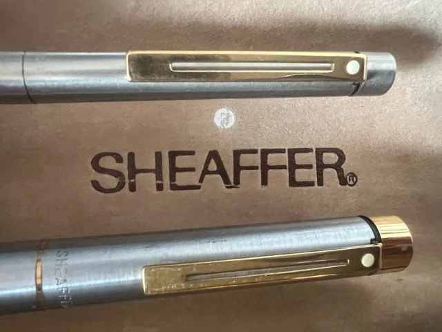 Stylo Roller Vintage Sheaffer No Nonsense - Modèle J193E à Motifs Striés