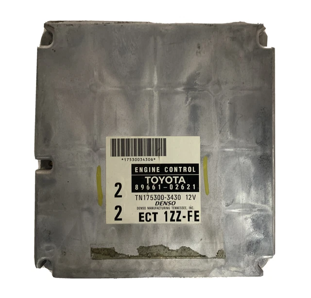 1999 Toyota Corolla A/T 1.8L ECM ECU Engine Computer Module | 89661-02621